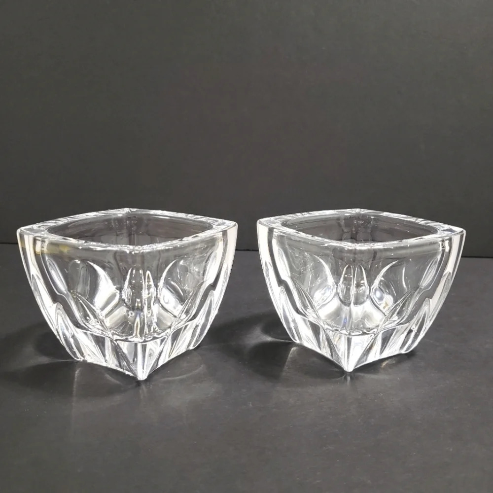 ORREFORS Kostaboda Candle Holders Votive Candle Holder Set of 2 Classic